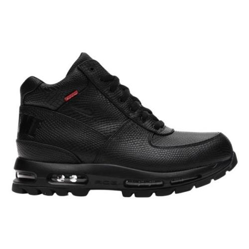 Beperkte Oplage Supreme Zwarte Goadome Laarzen Nike , Black , Heren