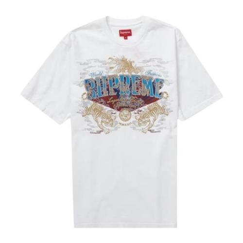 Legendarische Witte Korte Mouw Top Supreme , White , Heren