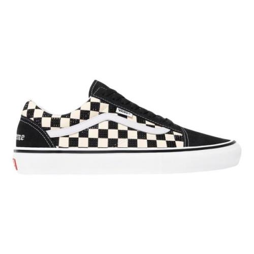 Beperkte Editie Supreme Swarovski Zwart Vans , Multicolor , Heren