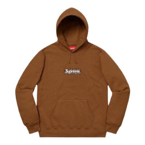 Limited Edition Bandana Box Logo Hoodie Supreme , Brown , Heren