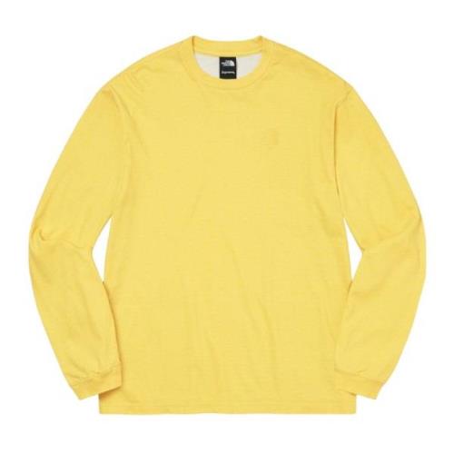 Limited Edition Pigment Gedrukte Top Supreme , Yellow , Heren