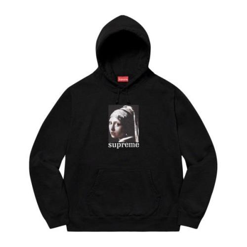 Beperkte Oplage Parel Hoodie Zwart Supreme , Black , Heren