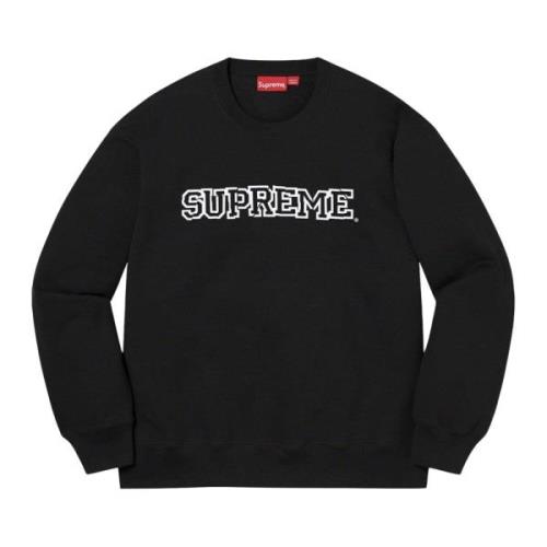 Limited Edition Shattered Logo Crewneck Supreme , Black , Heren