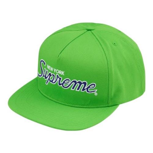 Klassieke Team 5-Panel Groene Hoed Supreme , Green , Unisex