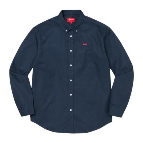 Beperkte Oplage Navy Overhemd met Lange Mouwen Supreme , Blue , Heren