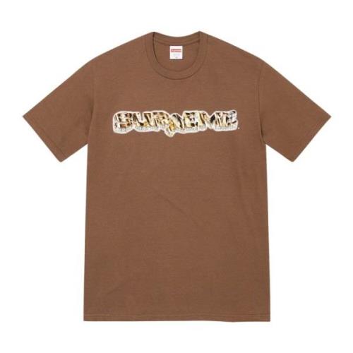 Diamant T-shirt Bruin Limited Edition Supreme , Brown , Heren