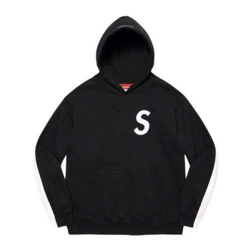 Beperkte oplage S Logo hoodie zwart Supreme , Black , Heren