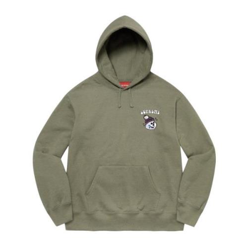 Snowman Hoodie Limited Edition Light Olive Supreme , Green , Heren