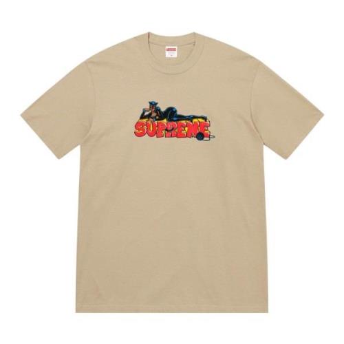 Catwoman Tee Stone Limited Edition Supreme , Beige , Heren