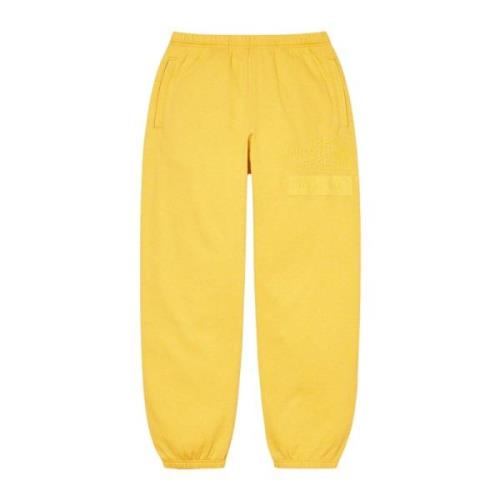 Limited Edition Pigment Printed Sweatpant Geel Supreme , Yellow , Dame...