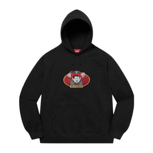 Fantasy Vampire Boy Hoodie Zwart Supreme , Black , Heren