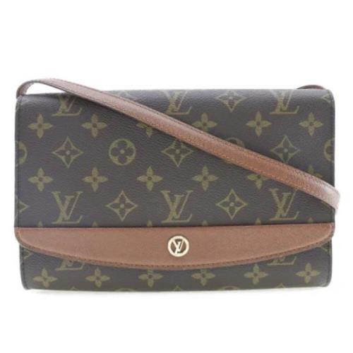 Pre-owned Fabric louis-vuitton-bags Louis Vuitton Vintage , Brown , Da...