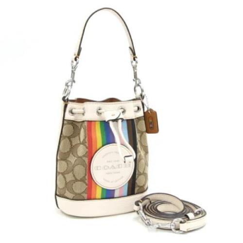 Pre-owned Leather shoulder-bags Coach Pre-owned , Multicolor , Dames