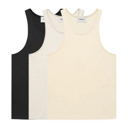 Essentials Tank 3-Pack Zwart/Heather/Crème Fear Of God , Multicolor , ...