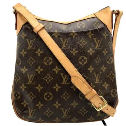 Pre-owned Canvas shoulder-bags Louis Vuitton Vintage , Brown , Dames