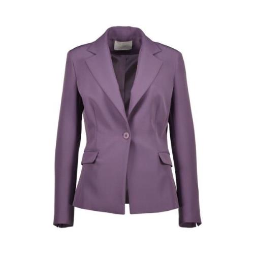 Paarse Blazer Amélie & Amélie , Purple , Dames