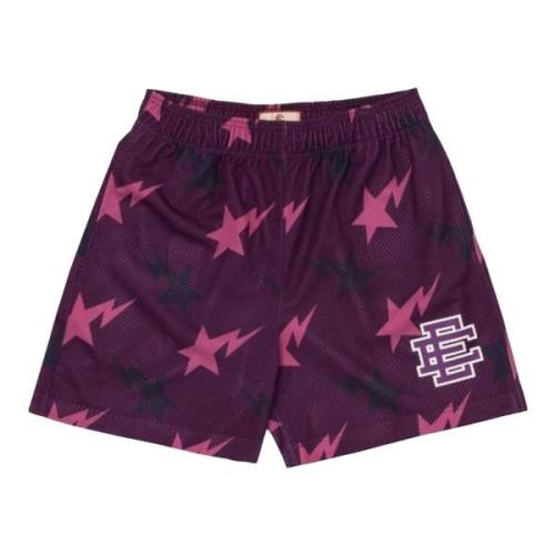 Paarse Basic Miami Limited Edition Shorts A Bathing APE , Purple , Her...