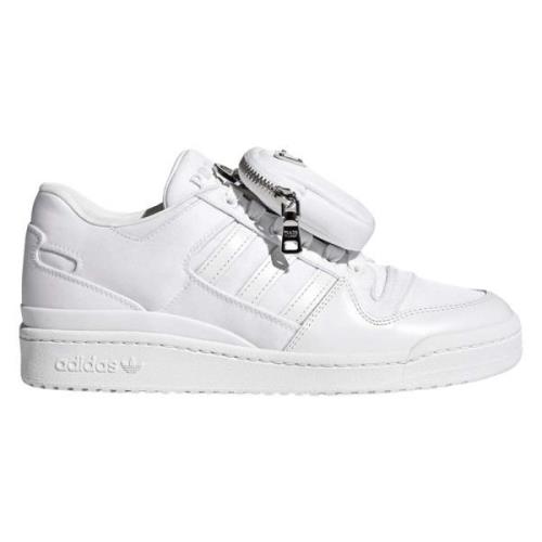 Beperkte Oplage Wit Forum Laag Prada Adidas , White , Heren