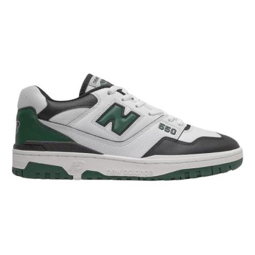 Beperkte Oplage 550 Wit Groen Zwart New Balance , Multicolor , Heren