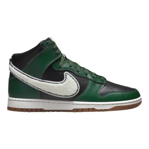 Beperkte oplage Chenille Swoosh Zwart Groen Nike , Multicolor , Heren