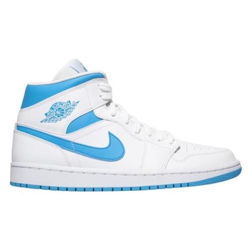 Beperkte oplage Air Jordan 1 Mid UNC Nike , White , Heren