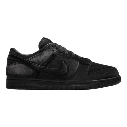 Beperkte Editie Zwarte Velvet Sneaker Nike , Black , Heren