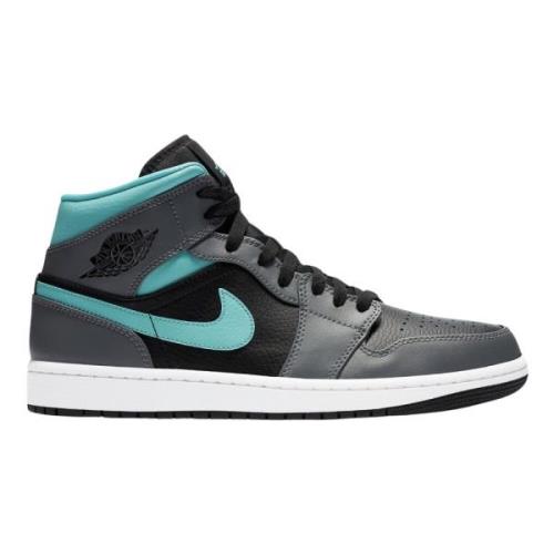 Beperkte oplage Grijs Aqua Air Jordan 1 Mid Nike , Gray , Heren