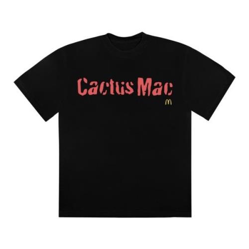 Cactus Mac Limited Edition T-shirt Travis Scott , Black , Heren