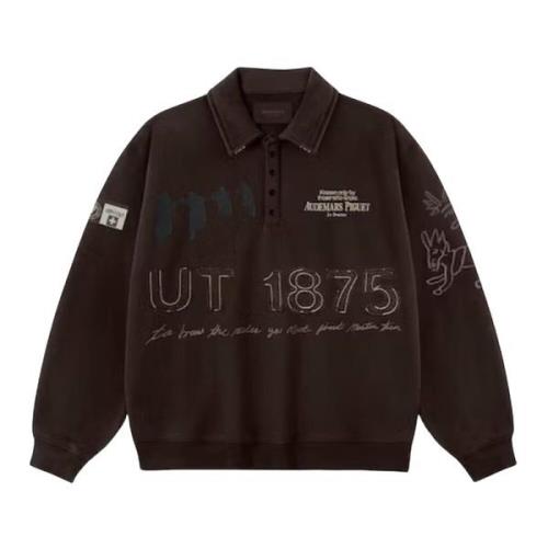 Beperkte oplage Rugby Sweater Donkerbruin Travis Scott , Brown , Heren