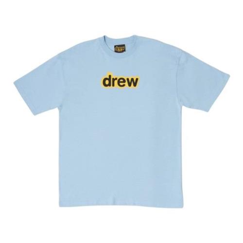 Ocean Blue Secret Tee Limited Edition Drew House , Blue , Heren