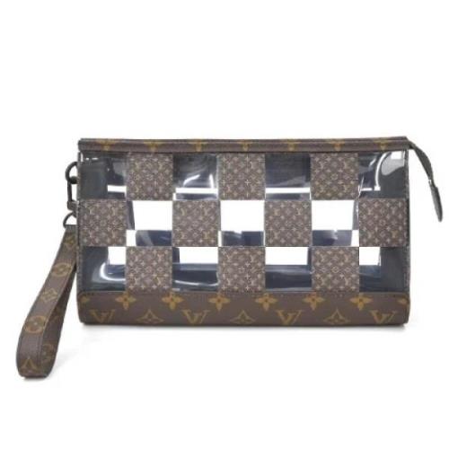 Pre-owned Fabric louis-vuitton-bags Louis Vuitton Vintage , Brown , Da...