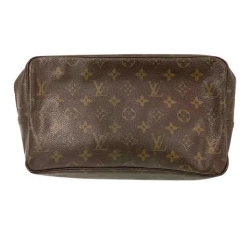 Pre-owned Canvas clutches Louis Vuitton Vintage , Brown , Dames