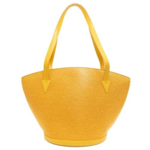 Pre-owned Fabric louis-vuitton-bags Louis Vuitton Vintage , Yellow , D...