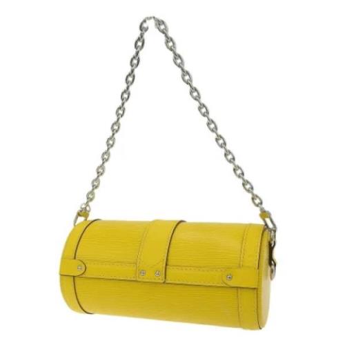 Pre-owned Fabric louis-vuitton-bags Louis Vuitton Vintage , Yellow , D...