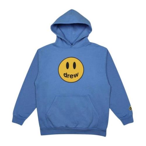 Sky Blue Deconstructed Mascot Hoodie Drew House , Blue , Heren