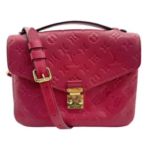 Pre-owned Fabric louis-vuitton-bags Louis Vuitton Vintage , Red , Dame...