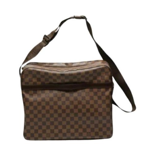 Pre-owned Fabric shoulder-bags Louis Vuitton Vintage , Brown , Dames