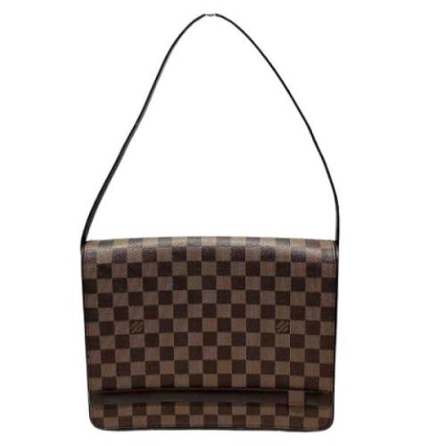 Pre-owned Fabric louis-vuitton-bags Louis Vuitton Vintage , Brown , Da...