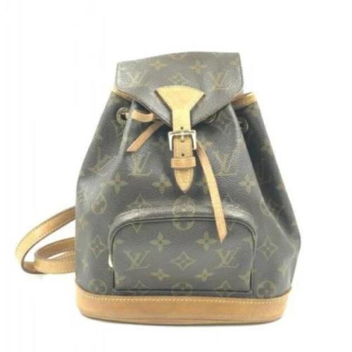 Pre-owned Fabric louis-vuitton-bags Louis Vuitton Vintage , Brown , Da...