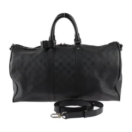 Pre-owned Fabric louis-vuitton-bags Louis Vuitton Vintage , Black , Da...