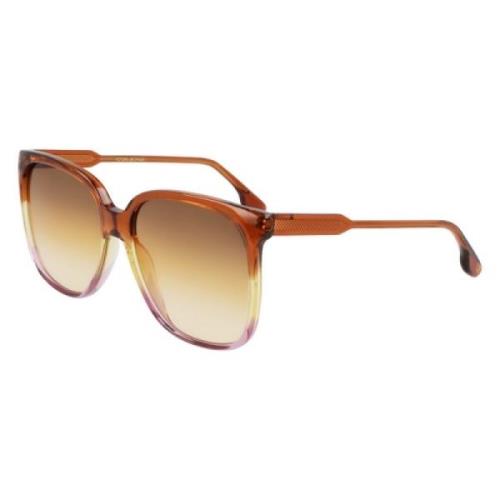 Karamel Zonnebril voor Vrouwen Victoria Beckham , Multicolor , Dames