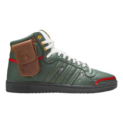 Limited Edition Star Wars Boba Fett Hi-Tops Adidas , Multicolor , Here...