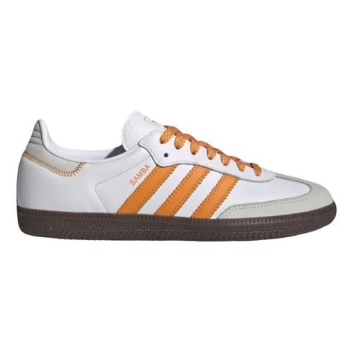 Limited Edition Samba OG Cloud White Orange Adidas , White , Unisex