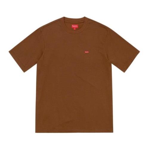 Beperkte Oplage Bruin T-shirt met Logo Patch Supreme , Brown , Heren