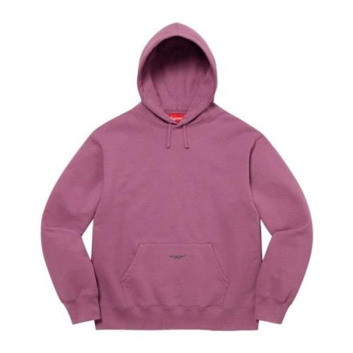 Beperkte oplage Micro Logo Hoodie Dusty Palm Supreme , Purple , Heren