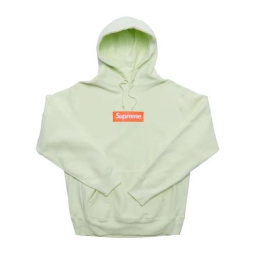 Limited Edition Lime Box Logo Hoodie Supreme , Green , Heren