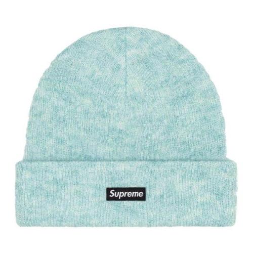 Beperkte oplage Mohair Beanie Lichtblauw Supreme , Blue , Unisex