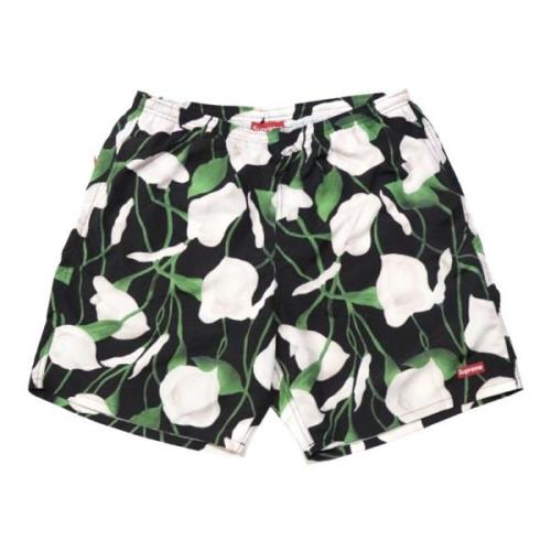 Zwarte Bloemen Limited Edition Zwemshorts Supreme , Multicolor , Heren