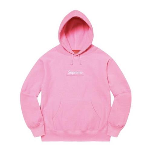 Limited Edition Box Logo Hoodie Roze Supreme , Pink , Heren