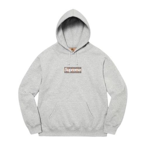 Limited Edition Box Logo Hoodie Supreme , Gray , Heren